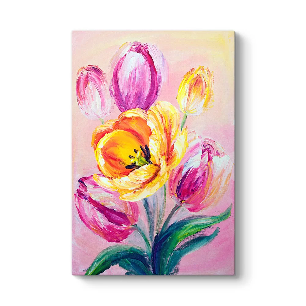 Yağlı Boya Floral Tablo - Model 2
